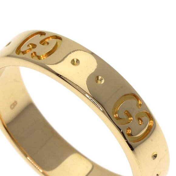 GUCCI 18k Yellow Gold Ring - Picture 7 of 8